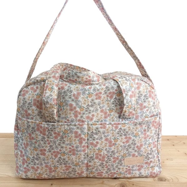 Bolso Maternidad Flor Vintage