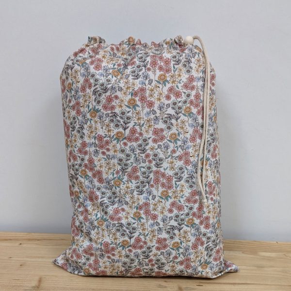 Bolsita Multiusos Grande Flor Vintage