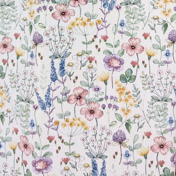 Outlet Tejido Lienzo Blanco