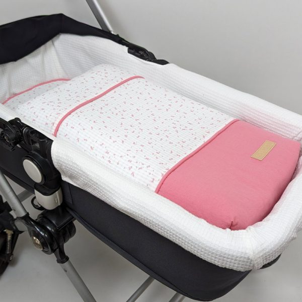 Capazo- cortes rosa verano con Libe Rosa