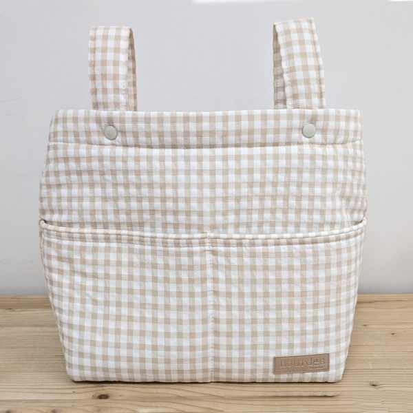 Bolso Mediano- Vichy beige