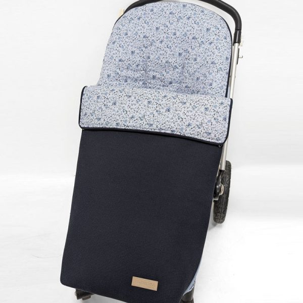 Silla-Minigofre Marino Hojas azul