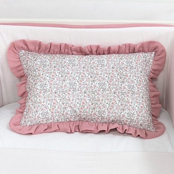 Cojín cuna Leonor Rosa