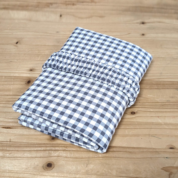 Cambiador Vichy gris intenso