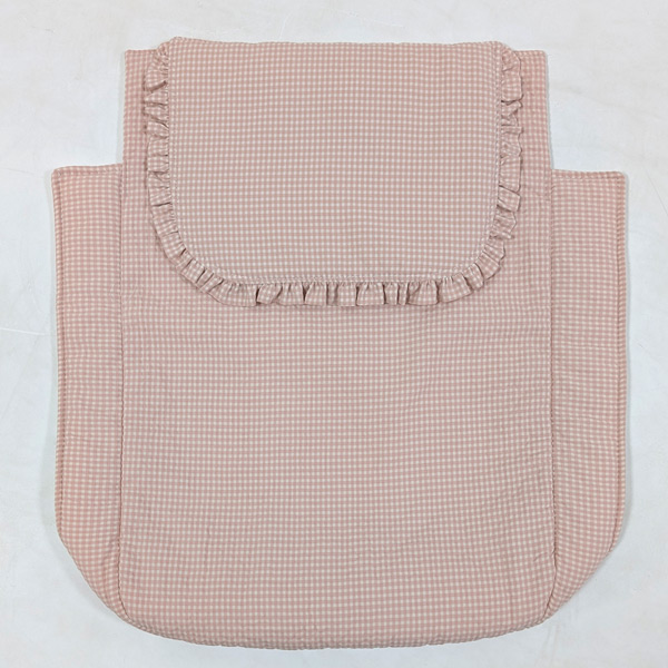 Outlet Cubre vichy rosa/crudo para Bugaboo camaleon