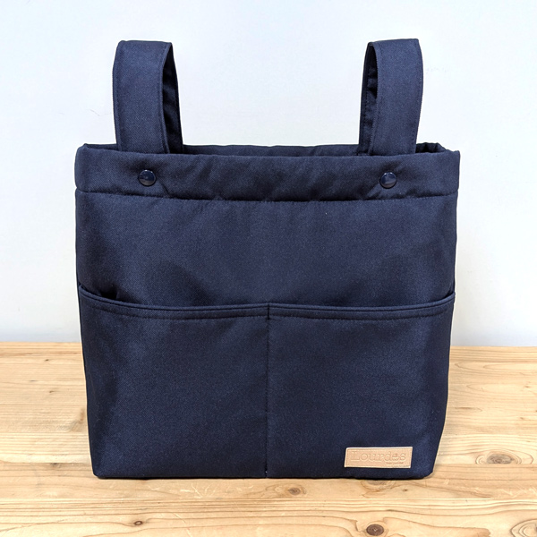 Bolso Mediano- Impermeable Azul Marino