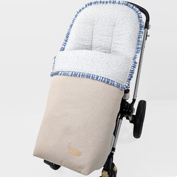 Silla-Loneta Mateo Azul remete vichy azul