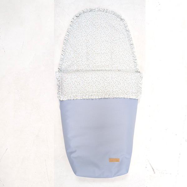 Outlet Saco silla impermeable azul claro Vichy flor azul para butterfly 1