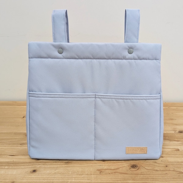 BolsoG-Impermeable Azul claro