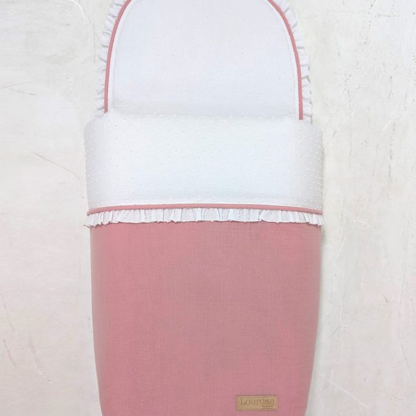 Outlet saco capazo Bambula rosa Plumeti para Inglesina Aptica y Electa